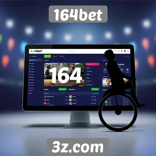 Acessibilidade e usabilidade do site 164bet
