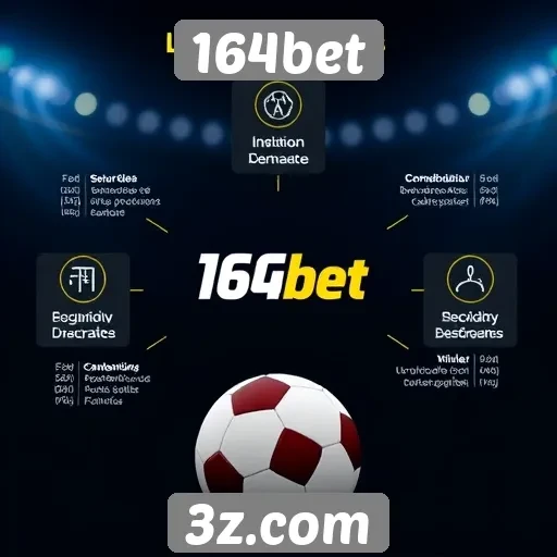 Overview das funcionalidades do site 164bet