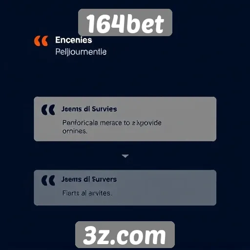 Opiniões de usuários sobre a plataforma 164bet